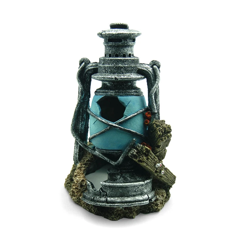 6 Aquarium Decoration Poly Resin Lighthouse Retro Resin Landscaping For Aquarium Fish Tank Nice Underwater Landscape