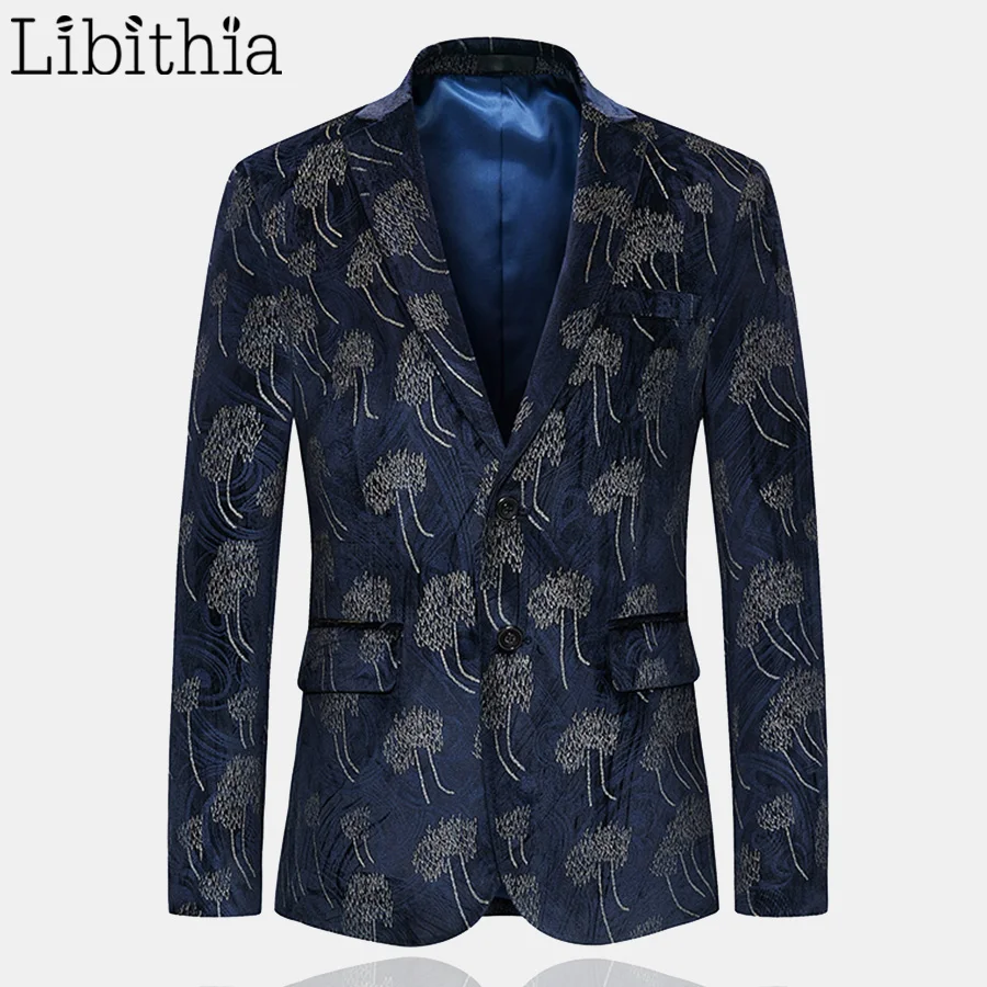 High Quality Mens Smart Casual Print Suit Blazers Slim Fit Two Buttons Spring Fashion Big Size M-6XL Suit Jacket Menswear T034
High Quality Mens Smart Casual Print Suit Blazers Slim Fit Two Buttons Spring Fashion Big Size M-6XL Suit Jacket Menswear T034