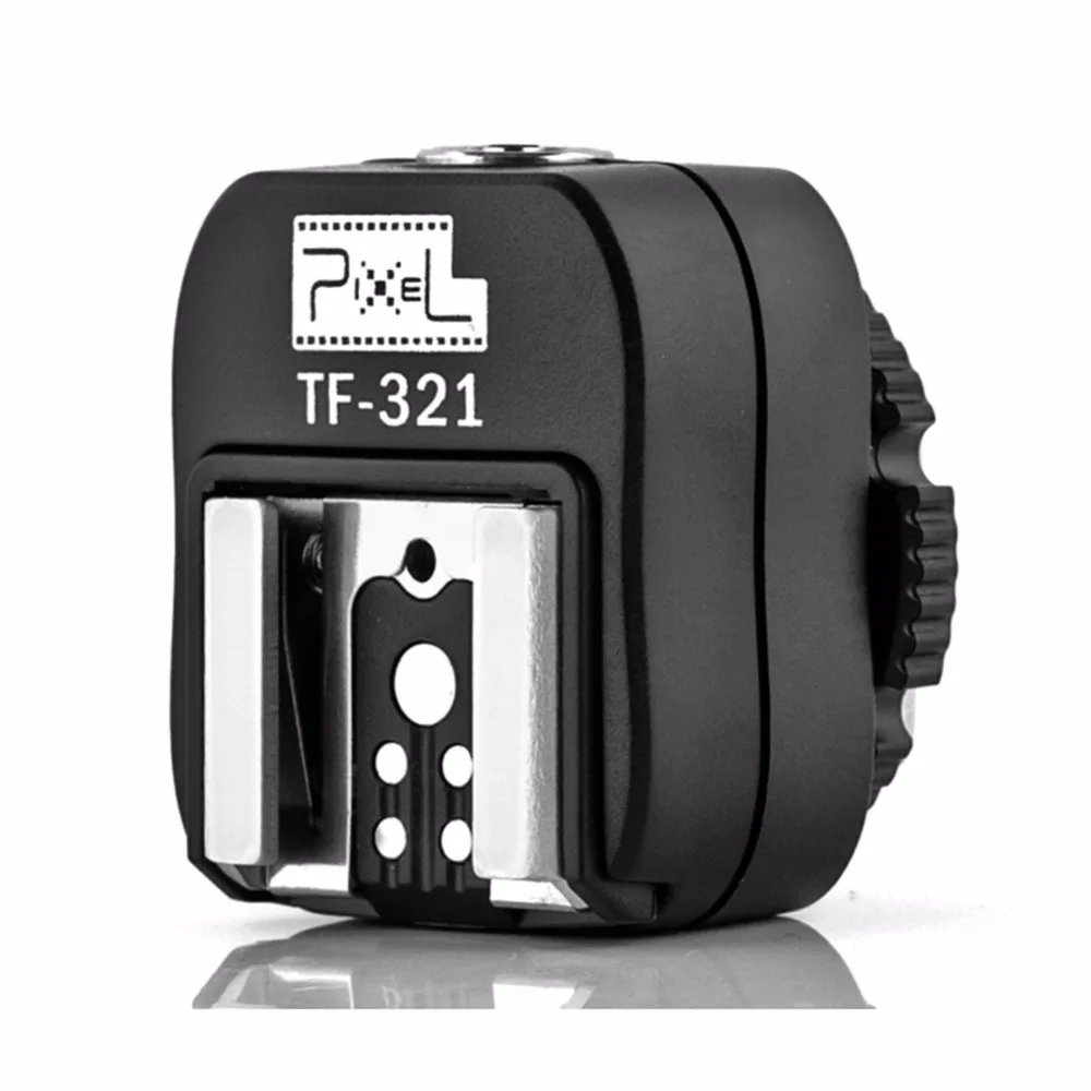Pixel TF-321 TTL Flash Hot Shoe Hotshoe Adapter Converter For Canon 580EX 550EX 600D 700D 70D 6D 60D 550D 5D Camera and Flashgun
Pixel TF-321 TTL Flash Hot Shoe Hotshoe Adapter Converter For Canon 580EX 550EX 600D 700D 70D 6D 60D 550D 5D Camera and Flashgun
