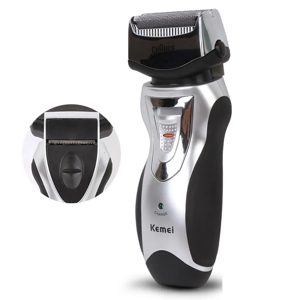 Portable Kemei KM-8007 Men Rechargeable Electric Dual Blade Reciprocating Shaver Trimmer Best seller
Portable Kemei KM-8007 Men Rechargeable Electric Dual Blade Reciprocating Shaver Trimmer Best seller