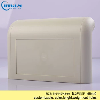 Electric box abs network plastic junction box diy plastic project box wifi distribution box IP54 desktop enclosure 210*140*42mm
Electric box abs network plastic junction box diy plastic project box wifi distribution box IP54 desktop enclosure 210*140*42mm