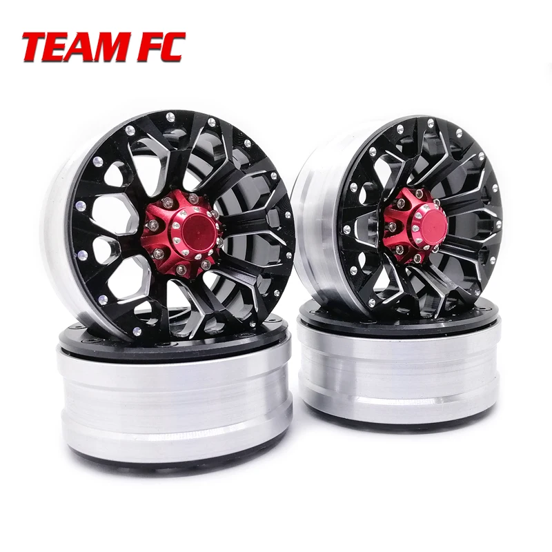 4Pcs Aluminum Alloy 1.9 Beadlock Wheels Rims for 1/10 RC Crawler Axial SCX10 SCX10 II 90046 TRX4 D90 S199
4Pcs Aluminum Alloy 1.9 Beadlock Wheels Rims for 1/10 RC Crawler Axial SCX10 SCX10 II 90046 TRX4 D90 S199