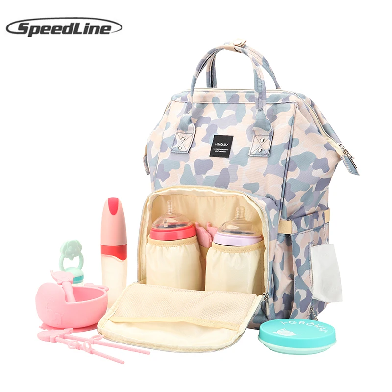 Speedline Fashion Mummy Maternity Nappy Bag Maternity Backpack Diaper Bag For Mom Mochila Maternal Mother Baby Bags For Nursing
Speedline Fashion Mummy Maternity Nappy Bag Maternity Backpack Diaper Bag For Mom Mochila Maternal Mother Baby Bags For Nursing