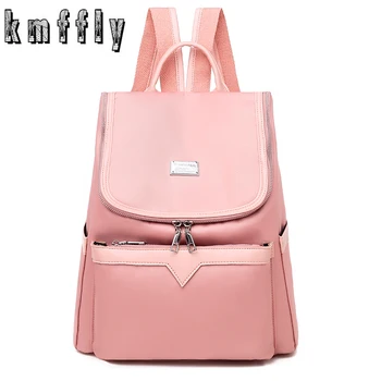 Simple Style Backpack Women Oxford Backpacks For Teenage Girls School Bags Fashion Vintage Solid Pink Shoulder Bag Youth 2019
Simple Style Backpack Women Oxford Backpacks For Teenage Girls School Bags Fashion Vintage Solid Pink Shoulder Bag Youth 2019