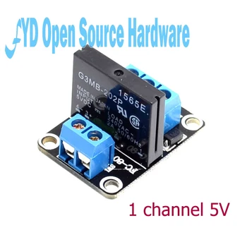5pcs 1 Channel 5V SSR G3MB-202P Solid State Relay Module 240V 2A Output with Resistive Fuse
5pcs 1 Channel 5V SSR G3MB-202P Solid State Relay Module 240V 2A Output with Resistive Fuse