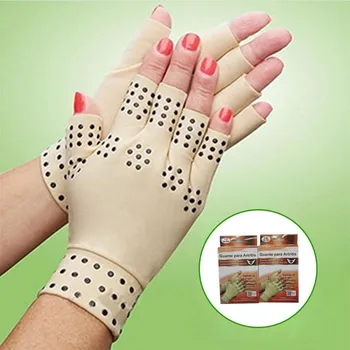 Elastic Arthritis Pressure Reduction Health Gloves Magnetic Therapy Half Finger Glue Non-slip Gloves Anti-puffiness T0663SHD
Elastic Arthritis Pressure Reduction Health Gloves Magnetic Therapy Half Finger Glue Non-slip Gloves Anti-puffiness T0663SHD
