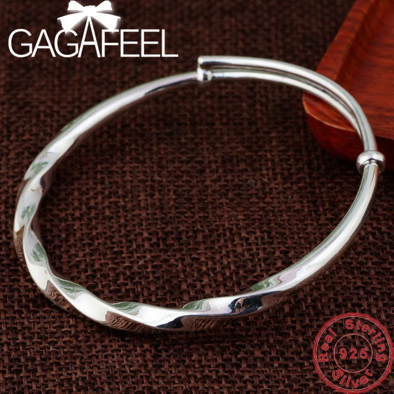 GAGAFEEL Fashion Thai Silver Bracelets S990 Sterling Silver Jewelry Trendy Wristband for Women Female Wholesale
GAGAFEEL Fashion Thai Silver Bracelets S990 Sterling Silver Jewelry Trendy Wristband for Women Female Wholesale