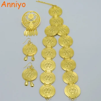 Anniyo Ethiopian set Jewelry Earrings and Head Hair Jewelry Habesha sets Gold Color Africa Eritrea Sets #052006
Anniyo Ethiopian set Jewelry Earrings and Head Hair Jewelry Habesha sets Gold Color Africa Eritrea Sets #052006