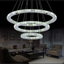 Diamond Crystal Ring LED Chandelier Crystal Lamp Modern Crystal Light Fixture Circle Hanging Lustres LED Luminaire Home Lighting
Diamond Crystal Ring LED Chandelier Crystal Lamp Modern Crystal Light Fixture Circle Hanging Lustres LED Luminaire Home Lighting