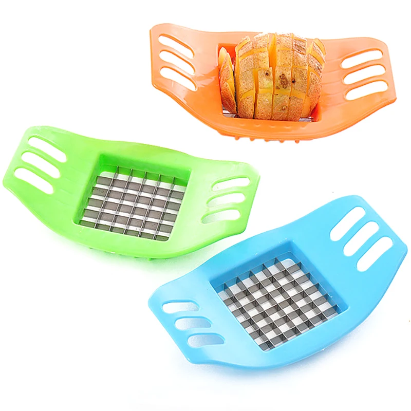 Manual French Fries Cutter Potato Slicer Chips Maker Knives Fruit Vegetable Stainless Steel Slicer Kitchen Fruit Vegetable Tools
Manual French Fries Cutter Potato Slicer Chips Maker Knives Fruit Vegetable Stainless Steel Slicer Kitchen Fruit Vegetable Tools