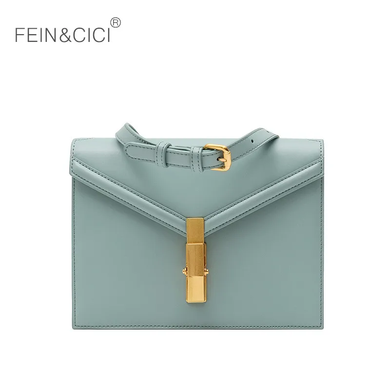 Flap bag 100% genuine leather messenger bag women it girls 2019 spring summer crossbody bag high quality lady handbag white blue
Flap bag 100% genuine leather messenger bag women it girls 2019 spring summer crossbody bag high quality lady handbag white blue