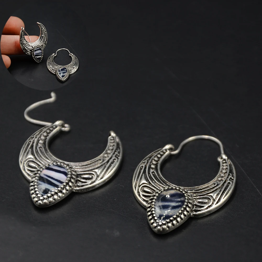 2Pcs Vintage Silver Earring Dew Drop with Mother of Pearl Shell Ear Plug Ear Gauges Expander Ear Stud Body Piercing Jewelry 20g
2Pcs Vintage Silver Earring Dew Drop with Mother of Pearl Shell Ear Plug Ear Gauges Expander Ear Stud Body Piercing Jewelry 20g