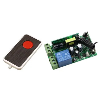 Wide Voltage 85V 110V 120V 220V 250V 1CH Wireless Remote Control Switch Receiver +Transmitters for Appliances Gate Garage Door
Wide Voltage 85V 110V 120V 220V 250V 1CH Wireless Remote Control Switch Receiver +Transmitters for Appliances Gate Garage Door