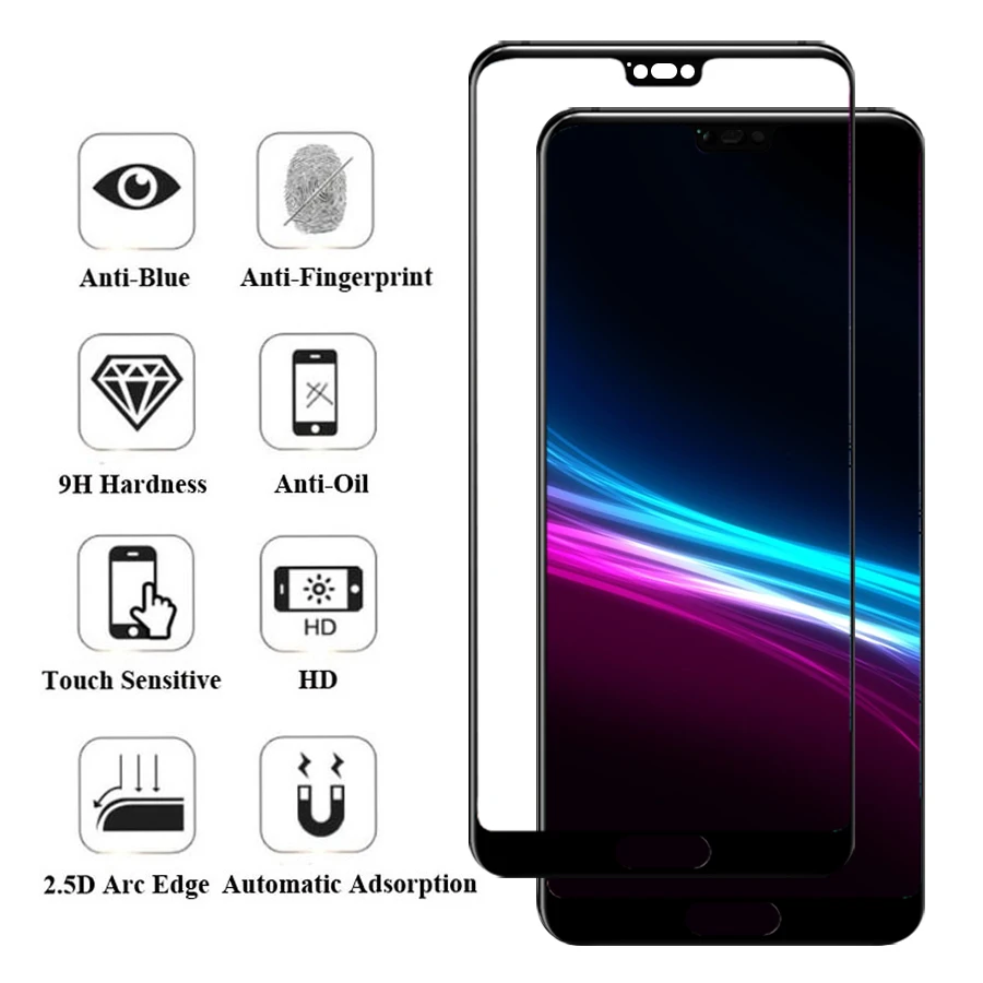 3D Tempered Glass For Huawei Honor 10 Full Cover 9H Protective film Explosion-proof Screen Protector For Huawei Honor 10 Honor10
3D Tempered Glass For Huawei Honor 10 Full Cover 9H Protective film Explosion-proof Screen Protector For Huawei Honor 10 Honor10