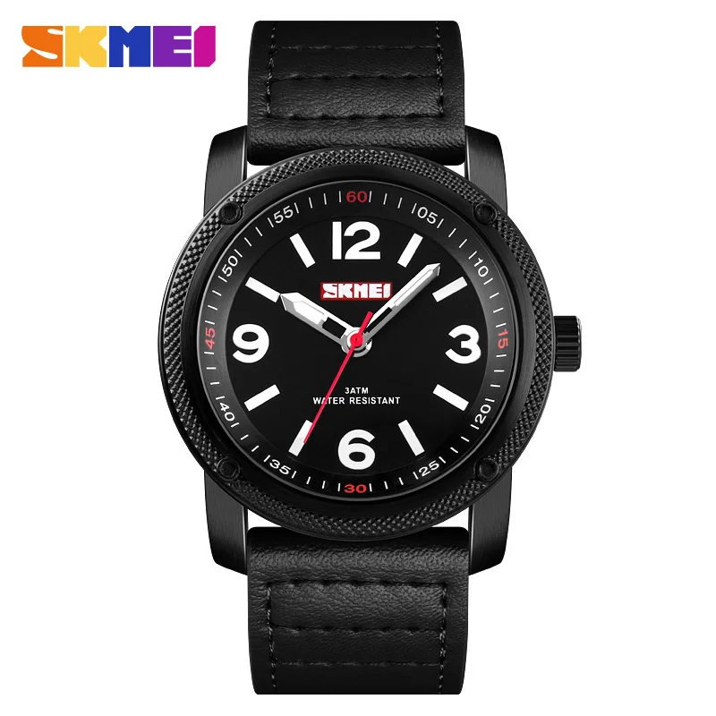 SKMEI Fashion Sport Men Watch Man Quartz Clock Leather Strap Top brand Luxury Waterproof Watches Relogio Masculino 1417
SKMEI Fashion Sport Men Watch Man Quartz Clock Leather Strap Top brand Luxury Waterproof Watches Relogio Masculino 1417