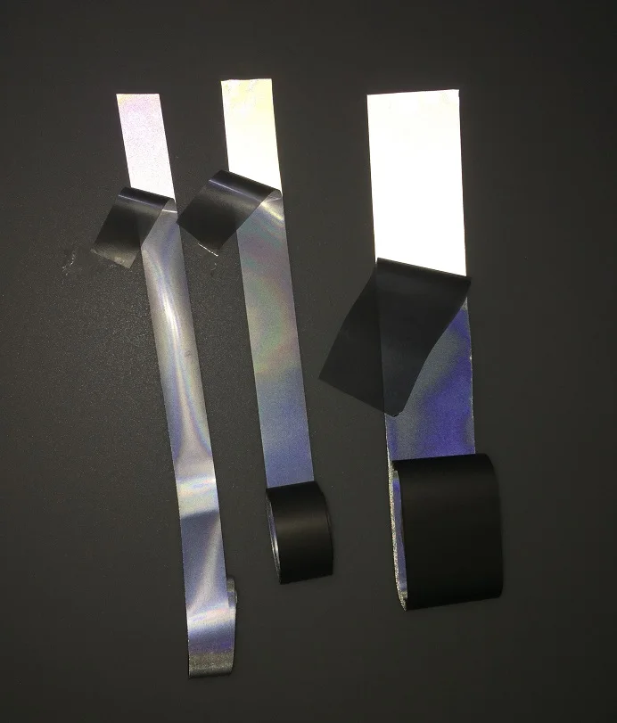 PES Reflective Heat Transfer Film Hot Ironed On The Clothing Bag Warning Webbing
PES Reflective Heat Transfer Film Hot Ironed On The Clothing Bag Warning Webbing