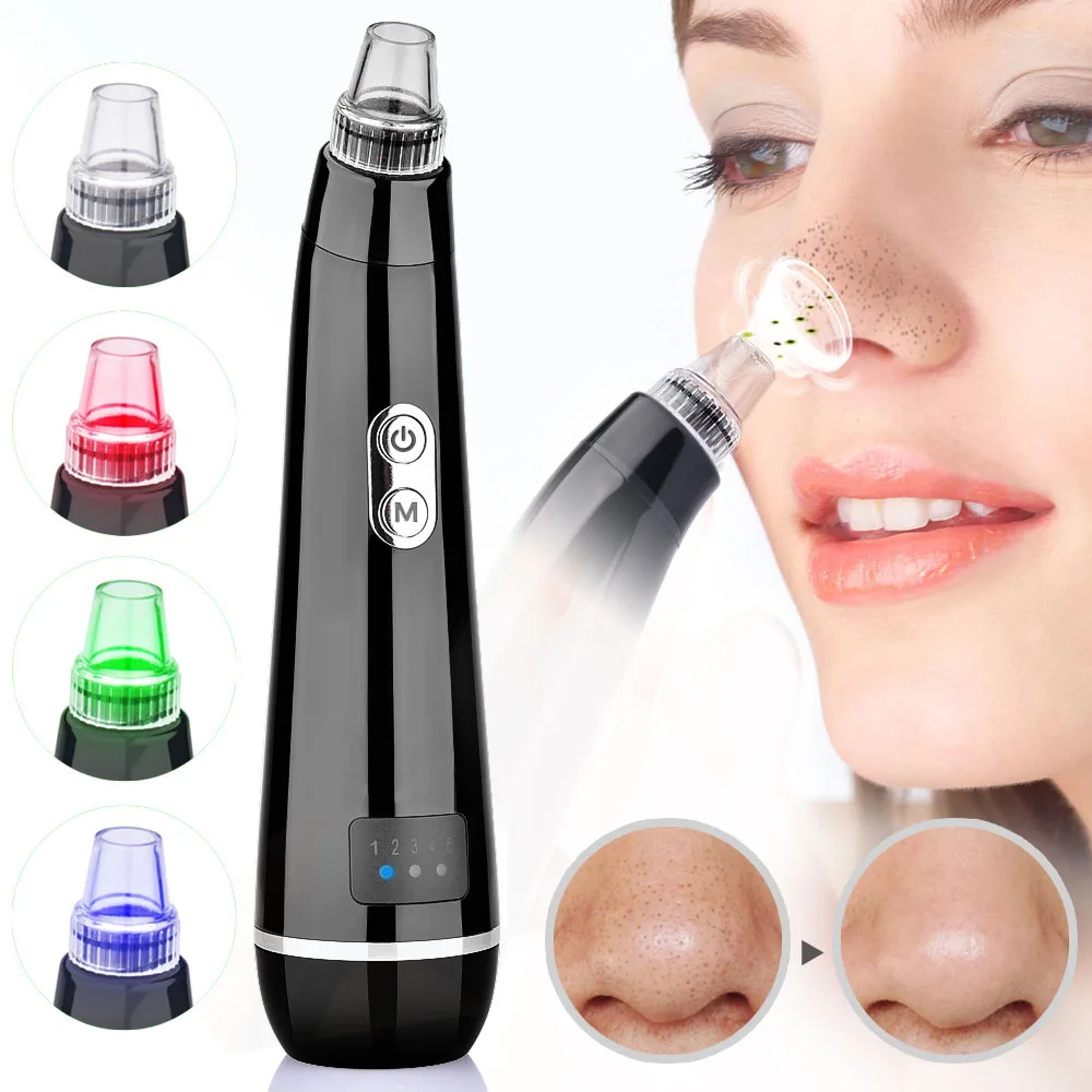 Vacuum Face Cleaner Blackhead Acne Pore Remover Electric Pore Cleaner Suction Black Spot Skin Care Tool Machine
Vacuum Face Cleaner Blackhead Acne Pore Remover Electric Pore Cleaner Suction Black Spot Skin Care Tool Machine
