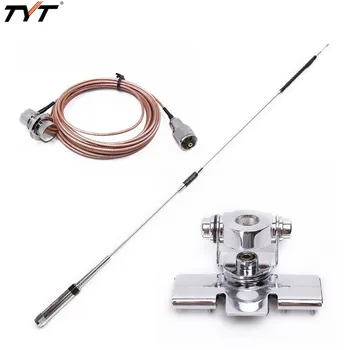 Original TYT TH-9800 Quad band 29.6 / 50 /144 /435MHz Stainless Antenna for TYT TH-9800 Plus Mobile Radio TH9800 plus Car Radio
Original TYT TH-9800 Quad band 29.6 / 50 /144 /435MHz Stainless Antenna for TYT TH-9800 Plus Mobile Radio TH9800 plus Car Radio