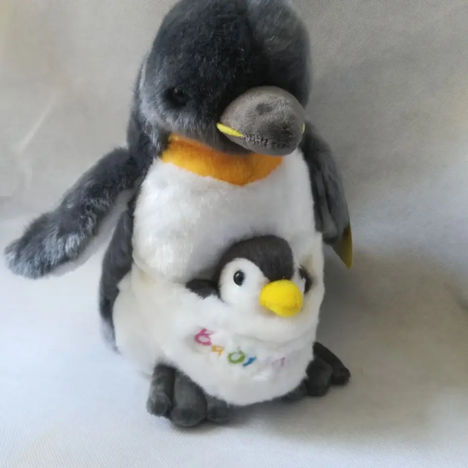 dark gray penguin about 28cm plush toy baby house penguin soft doll throw pillow toy birthday gift w1409
dark gray penguin about 28cm plush toy baby house penguin soft doll throw pillow toy birthday gift w1409