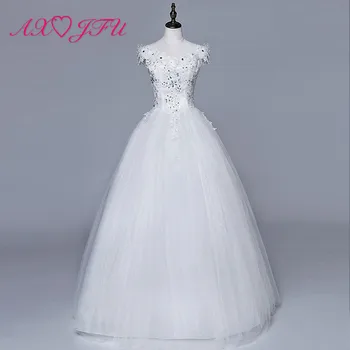 AXJFU flower princess wedding dress slim bridal fashion brief slit neckline lace wedding dress
AXJFU flower princess wedding dress slim bridal fashion brief slit neckline lace wedding dress