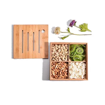 Creative European Bamboo Storage Compartment Box Tea Tray Fruit Pots Dried Fruit Box Snack Storage Box
Creative European Bamboo Storage Compartment Box Tea Tray Fruit Pots Dried Fruit Box Snack Storage Box