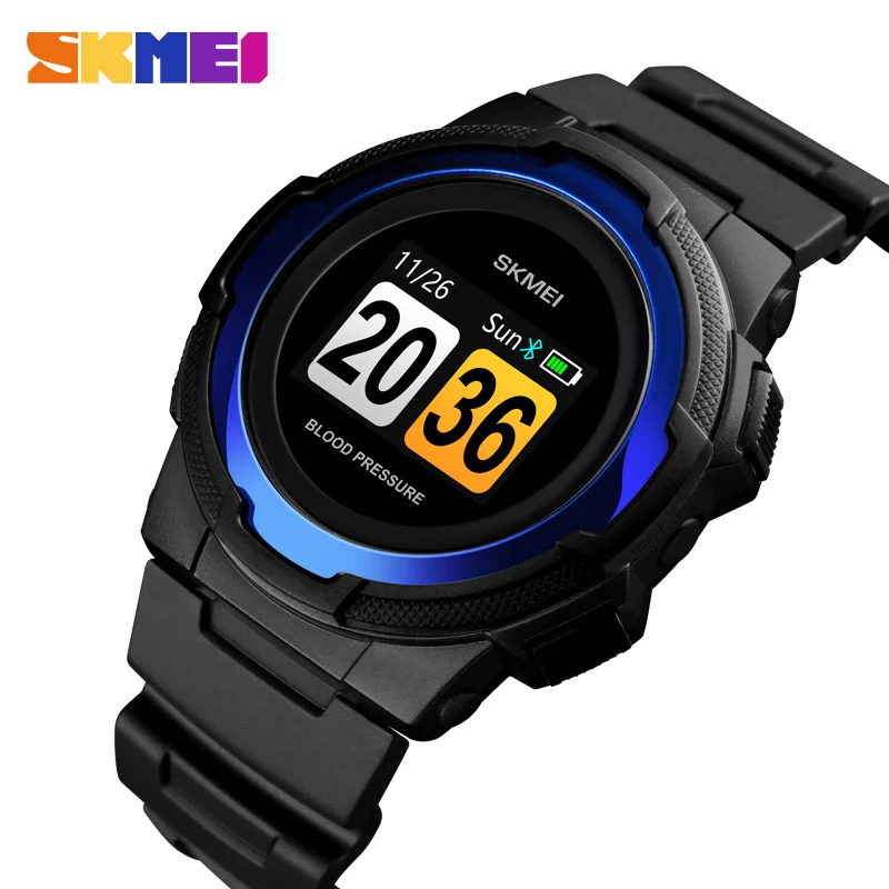 

SKMEI Smart Watch Heart Rate Sport Pedometer Remote Camera Calorie Bluetooth Smartwatch Reminder Digital Wristwatches Relojes