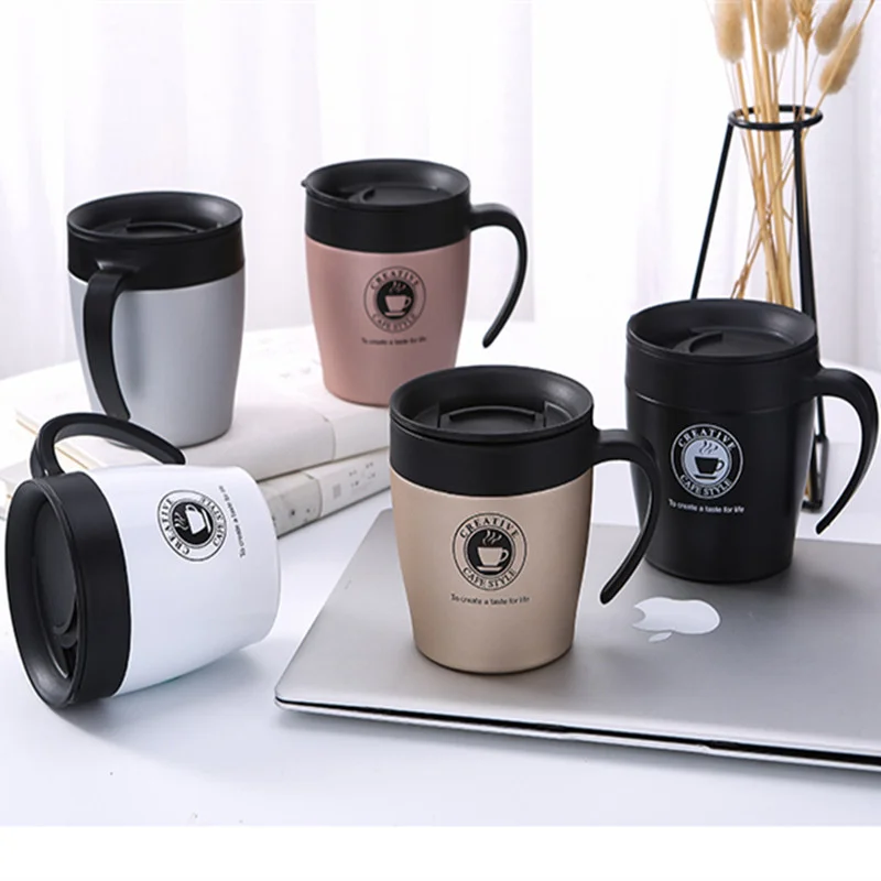 YIBO 1PCS 6-12 hours Men stainless steel thermal cup With handle Eco-Friendly coffee mug steel rose gold cup Office Cup
YIBO 1PCS 6-12 hours Men stainless steel thermal cup With handle Eco-Friendly coffee mug steel rose gold cup Office Cup