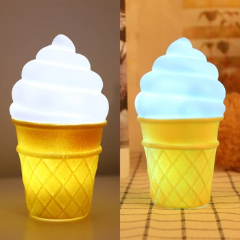 Creative Cream Shaped LED Light Creative Ice Cream Children Toys Novelty Table Nightlight Night Lamp Home Decoration Dropship
Creative Cream Shaped LED Light Creative Ice Cream Children Toys Novelty Table Nightlight Night Lamp Home Decoration Dropship