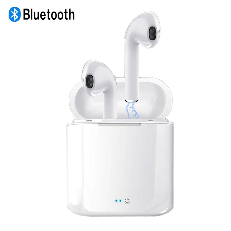 i7s TWS Mini Bluetooth Wireless Earphone Earbuds With Charging Box Headphone Sports Headsets Android Audifonos For Mobile Phone
i7s TWS Mini Bluetooth Wireless Earphone Earbuds With Charging Box Headphone Sports Headsets Android Audifonos For Mobile Phone