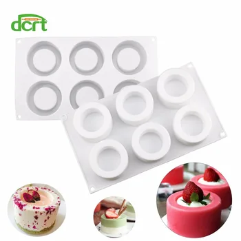 DCRT 6 Holes Pudding Cup Shape Silicone Mould 3D Cake Mold Mousse Desserts Chocolate Baking Tools Kitchen Accessories
DCRT 6 Holes Pudding Cup Shape Silicone Mould 3D Cake Mold Mousse Desserts Chocolate Baking Tools Kitchen Accessories