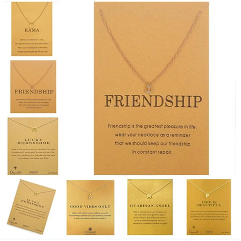 1pcs yellow letter card Necklace Girls Gold Anchor Wish Card Pendant Necklace Clavicle Chains Necklace for women jewelry
1pcs yellow letter card Necklace Girls Gold Anchor Wish Card Pendant Necklace Clavicle Chains Necklace for women jewelry