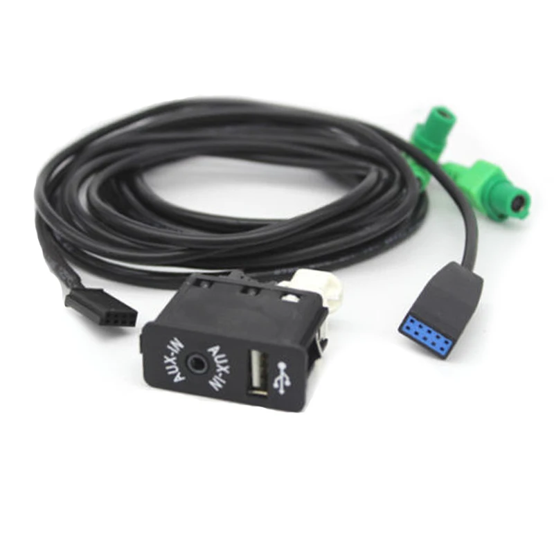 USB Aux Switch socket Wire Harness Cable For BMW E46 2002-2006 business cd 10pin
USB Aux Switch socket Wire Harness Cable For BMW E46 2002-2006 business cd 10pin