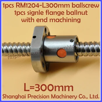 Promotion 1pc New 1204 Ballscrew -L 300mm-C7 Anti Backlash Rolled Ballscrew with 1pc ball nut end machining linear system CNC
Promotion 1pc New 1204 Ballscrew -L 300mm-C7 Anti Backlash Rolled Ballscrew with 1pc ball nut end machining linear system CNC