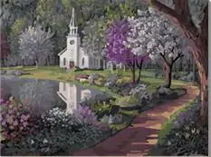 MaHuaf-W1146 Little White Church and garden painting coloring by numbers new arrival unique gift oil painting for living room
MaHuaf-W1146 Little White Church and garden painting coloring by numbers new arrival unique gift oil painting for living room