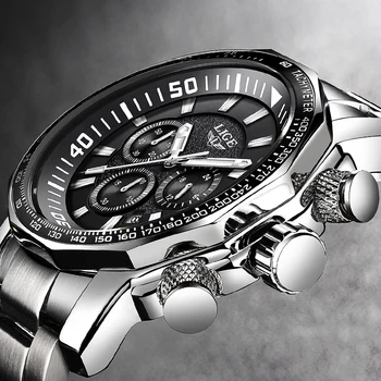 Mens Watch Big Dial Military LIGE Chronograph Top Brand Luxury Fashion Men Waterproof Sport Quartz Wristwatch Relogio Masculin
Mens Watch Big Dial Military LIGE Chronograph Top Brand Luxury Fashion Men Waterproof Sport Quartz Wristwatch Relogio Masculin