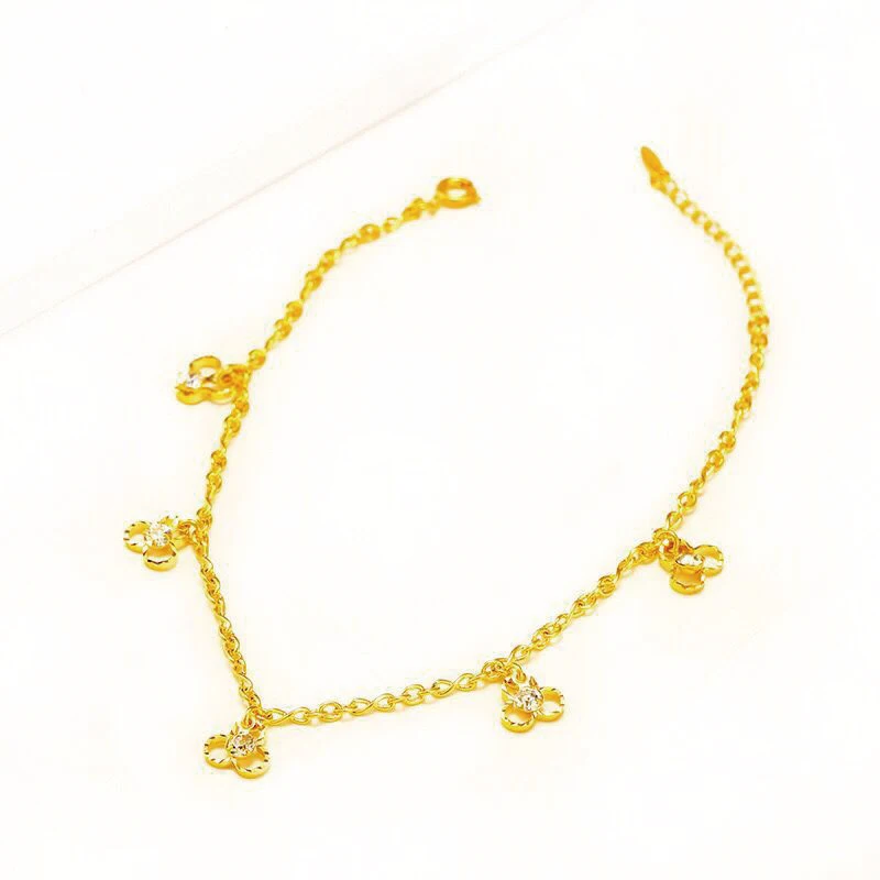 MxGxFam 26 cm Fashion SEA Party Summer Crystals Round Charm Anklet Bracelets For Women 24 k Pure Gold Color Lead and Nickel Free
MxGxFam 26 cm Fashion SEA Party Summer Crystals Round Charm Anklet Bracelets For Women 24 k Pure Gold Color Lead and Nickel Free