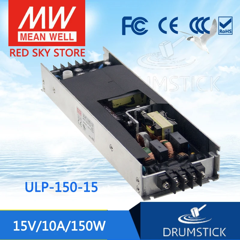 MEAN WELL ULP-150-15 15V 10A meanwell ULP-150 15V 150W U-Bracket with PFC Function Power Supply
MEAN WELL ULP-150-15 15V 10A meanwell ULP-150 15V 150W U-Bracket with PFC Function Power Supply
