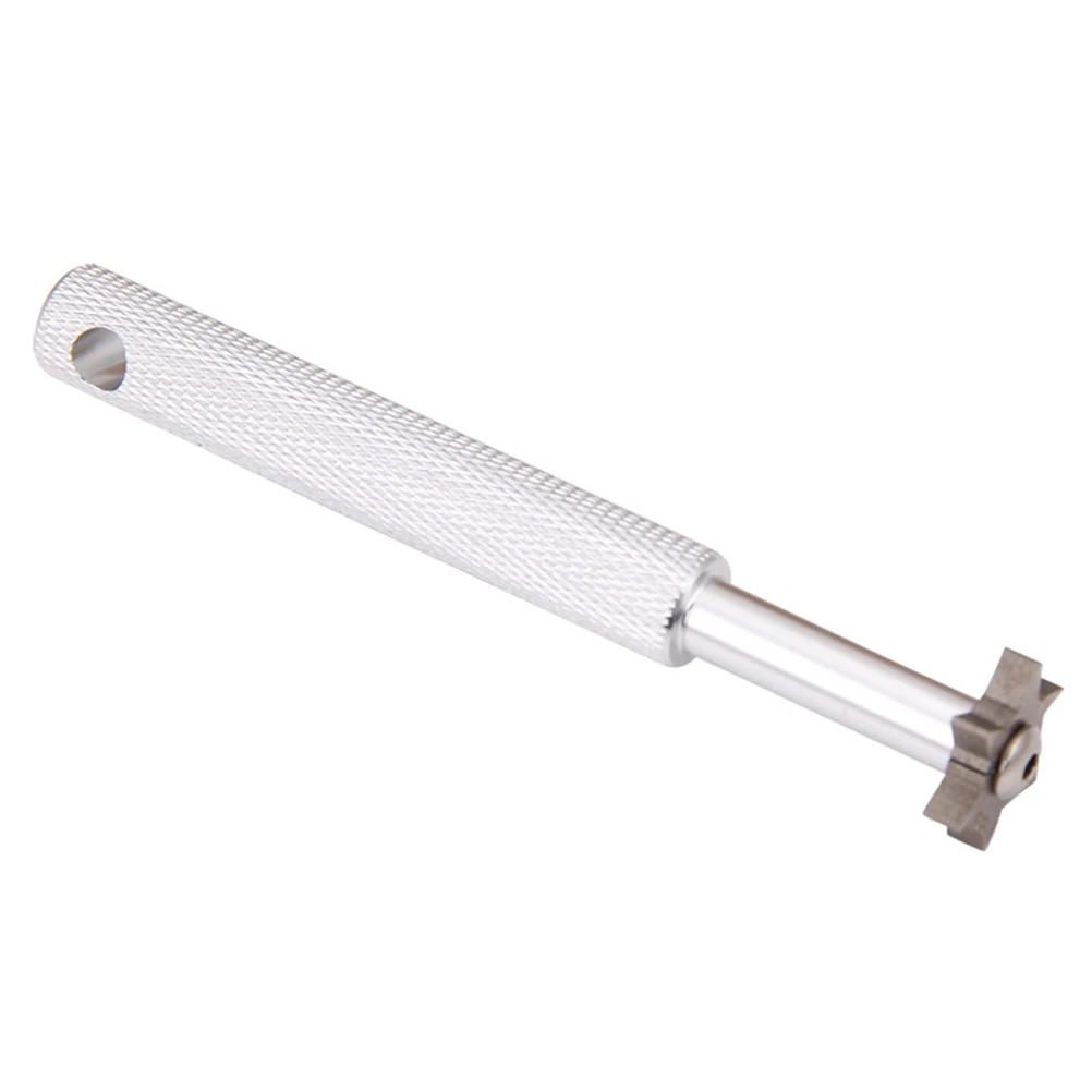 Golf Club Groove Sharpener Tool with 6 Cutters for Optimal Backspin and Ball Control with Wedges and Utility Clubs
Golf Club Groove Sharpener Tool with 6 Cutters for Optimal Backspin and Ball Control with Wedges and Utility Clubs