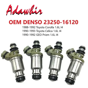 4x 23250-16120 Renovation fuel injector for TOYOTA EU COROLLA 87~95 CELICA 89~93 CARINA 2 87~92 CARINA E 92~97 1.6L 4AFE
4x 23250-16120 Renovation fuel injector for TOYOTA EU COROLLA 87~95 CELICA 89~93 CARINA 2 87~92 CARINA E 92~97 1.6L 4AFE