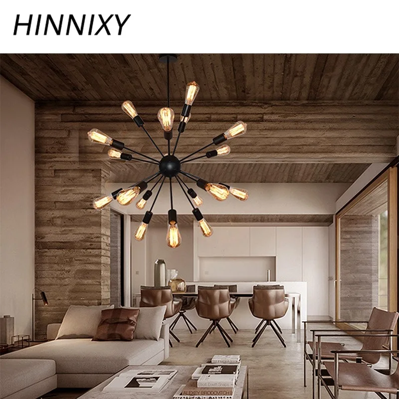 Hinnixy Nordic Chandelier E27 110V 220V Black Iron LED Hanging Lamp Tree Shape Creative Design Decor For Foyer Dinning Room
Hinnixy Nordic Chandelier E27 110V 220V Black Iron LED Hanging Lamp Tree Shape Creative Design Decor For Foyer Dinning Room
