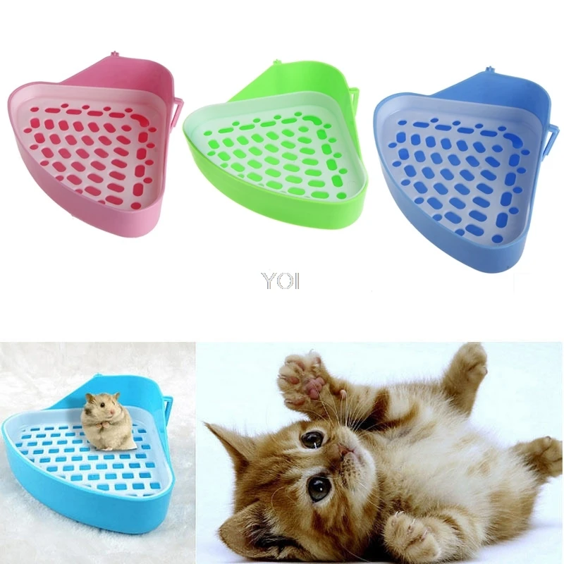 1PC New Small Pet Cat Rabbit Animal Toilet Potty Bowl Corner Clean Litter Trays Useful Training New
1PC New Small Pet Cat Rabbit Animal Toilet Potty Bowl Corner Clean Litter Trays Useful Training New