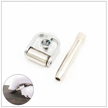 Leather Swivel Cutter Head Rotary Knife Sharpener Guide for Leathercraft DIY handmake tools
Leather Swivel Cutter Head Rotary Knife Sharpener Guide for Leathercraft DIY handmake tools