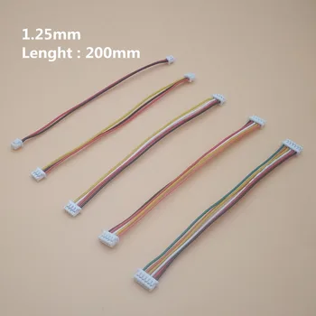 20pcs 1.25mm 2P/3P/4P/5P/6P/7P/8P/9P/10Pin Double End Connector JST 1.25 200mm Plug Cable Same Direction
20pcs 1.25mm 2P/3P/4P/5P/6P/7P/8P/9P/10Pin Double End Connector JST 1.25 200mm Plug Cable Same Direction