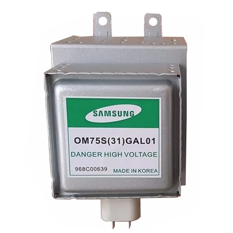 Microwave Oven Parts Microwave Oven for samsung Magnetron OM75S(31)GAL01 Refurbished Magnetron
Microwave Oven Parts Microwave Oven for samsung Magnetron OM75S(31)GAL01 Refurbished Magnetron