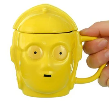 Star Wars C3Po Coffee cup ceramic cups with cover personality Mugs Creative Drinking Gifts
Star Wars C3Po Coffee cup ceramic cups with cover personality Mugs Creative Drinking Gifts