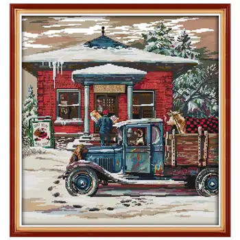14/16/18/27/28 oneroom Christmas Post Office counted Cross Stitch Set Wholesale DIY Cross-stitch Kit Embroidery N
14/16/18/27/28 oneroom Christmas Post Office counted Cross Stitch Set Wholesale DIY Cross-stitch Kit Embroidery N