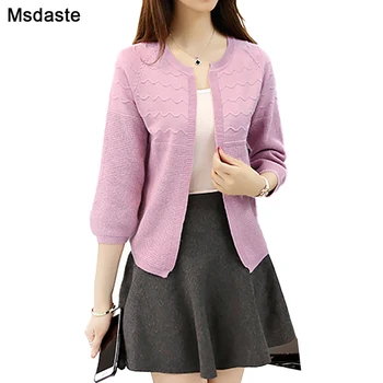 Women Sweater Cardigan Casual Spring Autumn 2019 New Fashion Knit Ladies Short Coat Cardigans Female Open Stitch Womens Sweaters
Women Sweater Cardigan Casual Spring Autumn 2019 New Fashion Knit Ladies Short Coat Cardigans Female Open Stitch Womens Sweaters