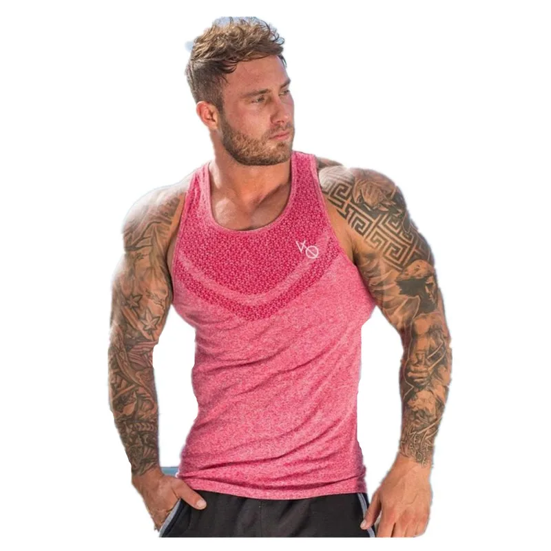 2019 Summer new casual fashion men's running sleeveless vest sports fitness training bodybuilding breathable stretch vest
2019 Summer new casual fashion men's running sleeveless vest sports fitness training bodybuilding breathable stretch vest