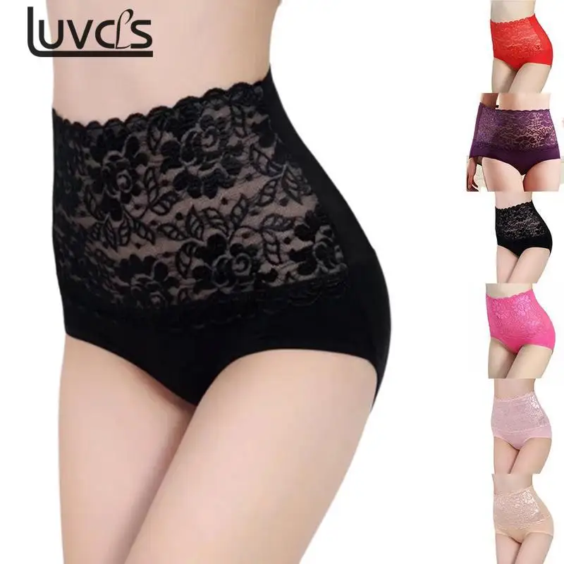 6 Colors Women Sexy Lace Panties High Waist Floral Lace Breathable Mesh Panties Lingerie Soft Floral Underwear Size L/XL
6 Colors Women Sexy Lace Panties High Waist Floral Lace Breathable Mesh Panties Lingerie Soft Floral Underwear Size L/XL