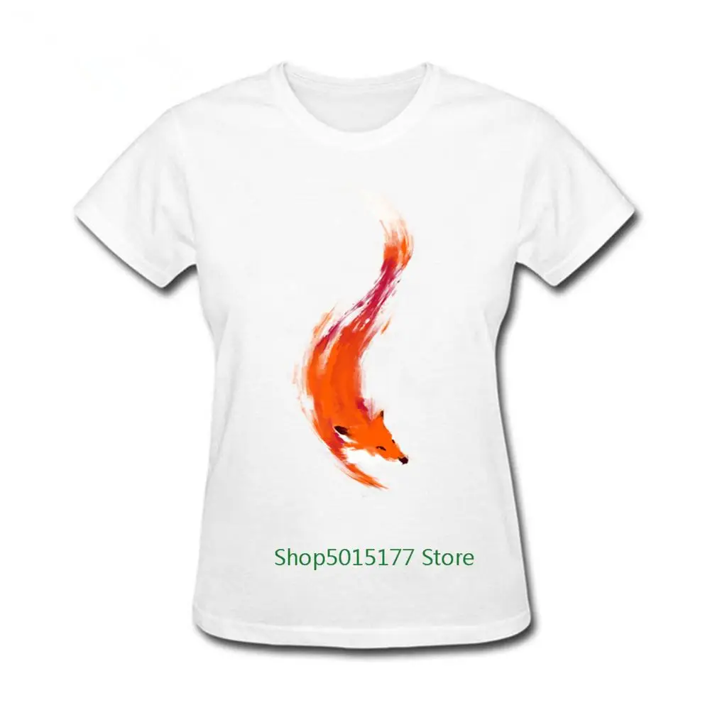 High Quality The Quick Orange-Red Fox animals women t shirts Short 100%Cotton T-Shirts lady Printed Summer Tee For Girl
High Quality The Quick Orange-Red Fox animals women t shirts Short 100%Cotton T-Shirts lady Printed Summer Tee For Girl